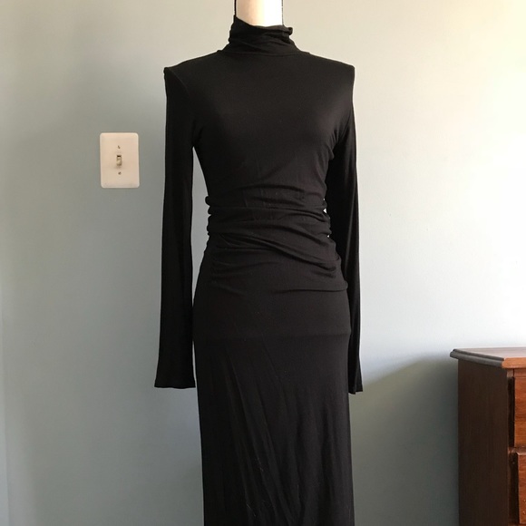 Newport News Dresses & Skirts - Long black knit dress